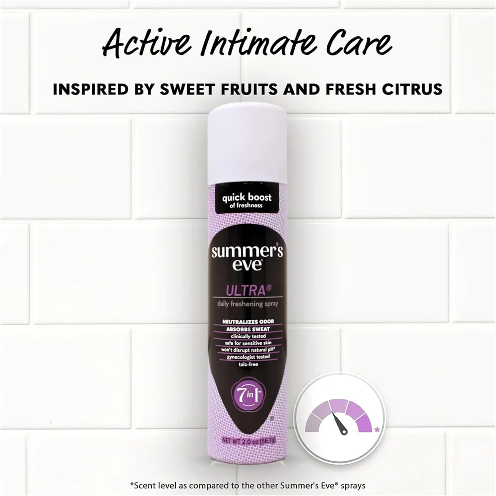 Summer's Eve Ultra Daily Intimate Body Spray - 56.7 g thumbnail 3