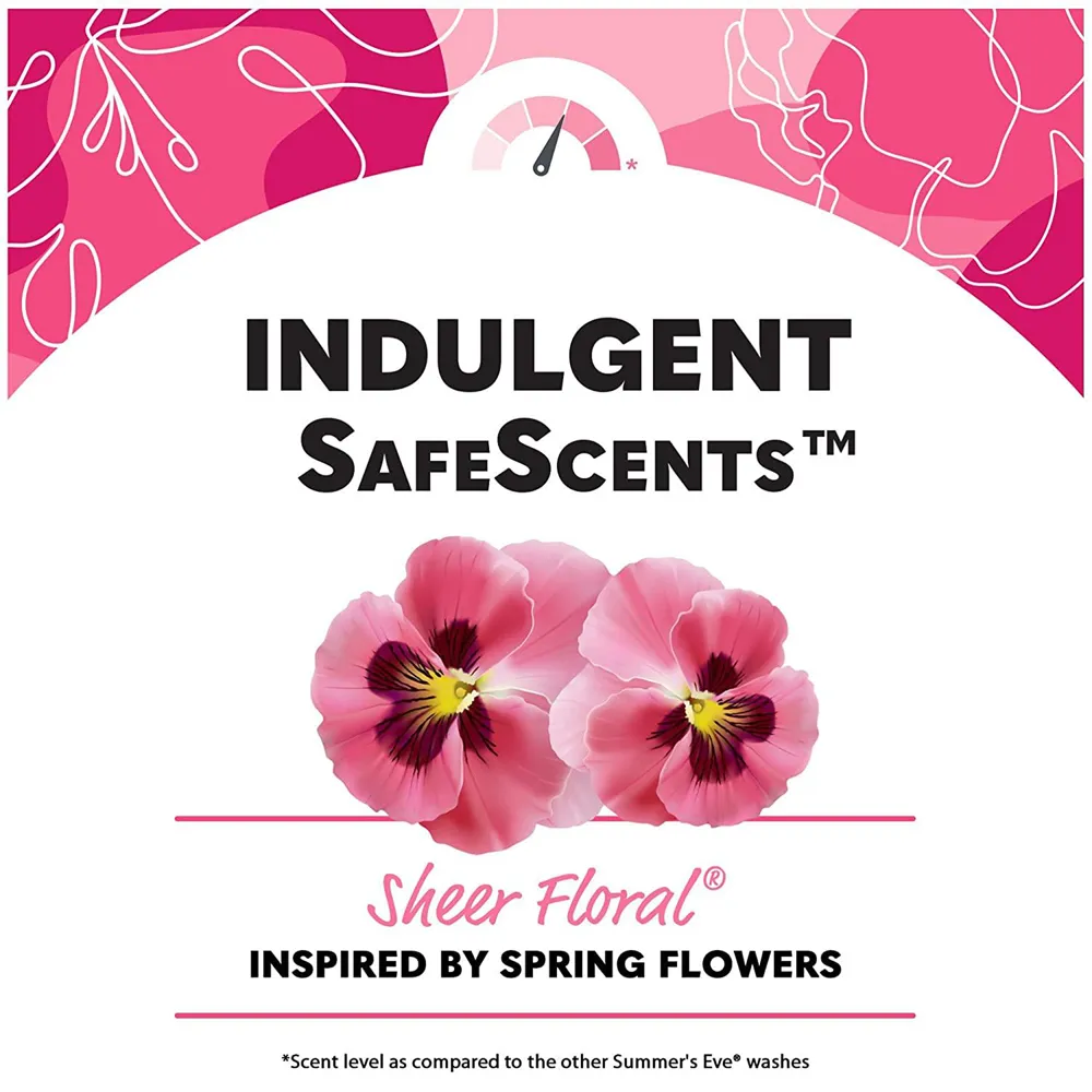 Summer's Eve Sheer Floral Daily Intimate Body Spray - 56.7 g thumbnail 4