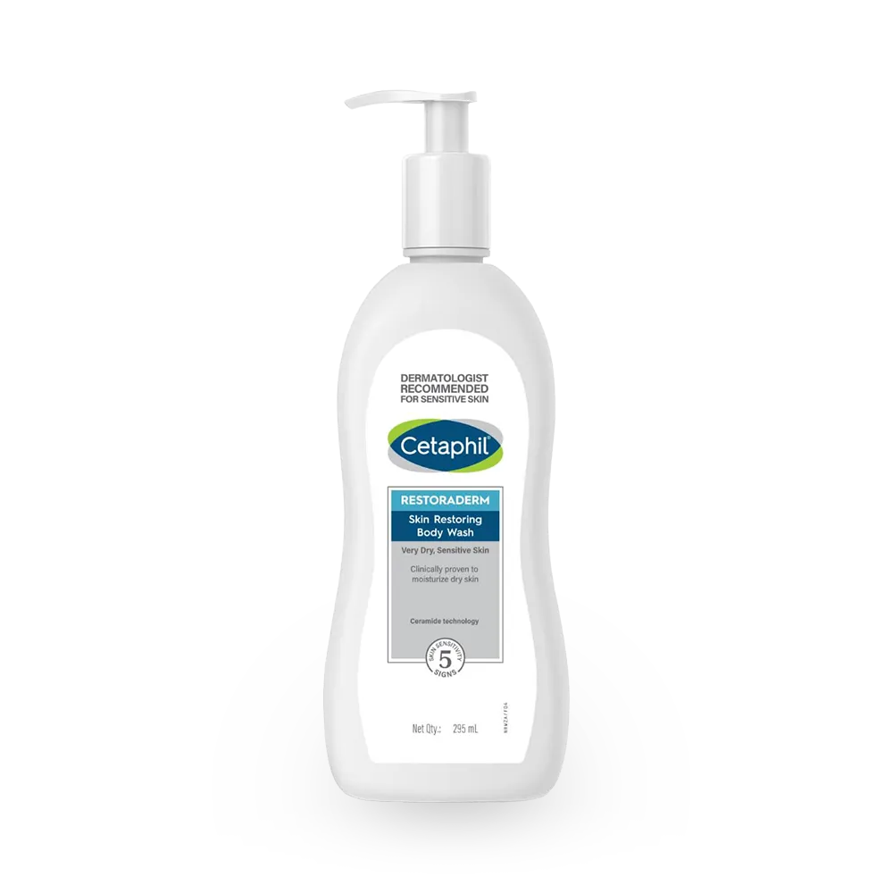 Cetaphil Restoraderm Skin Restoring Body Wash - 295 ml thumbnail 1