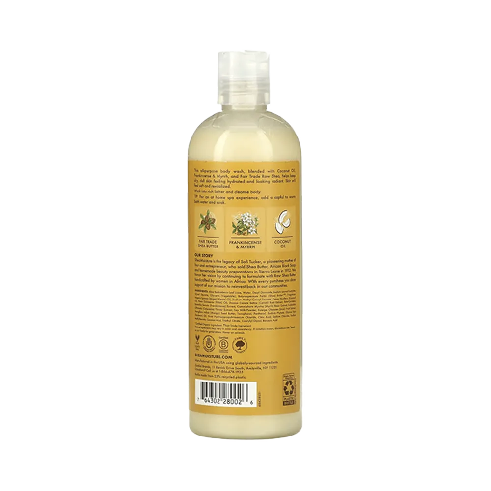 Shea Moisture Raw Shea Butter Hydrating Body Wash - 384 ml thumbnail 2