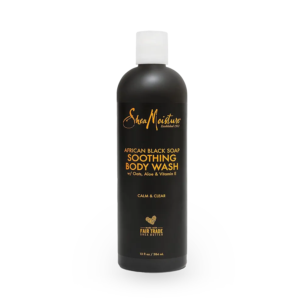 Shea Moisture African Black Soap Soothing Body Wash - 384 ml thumbnail 1
