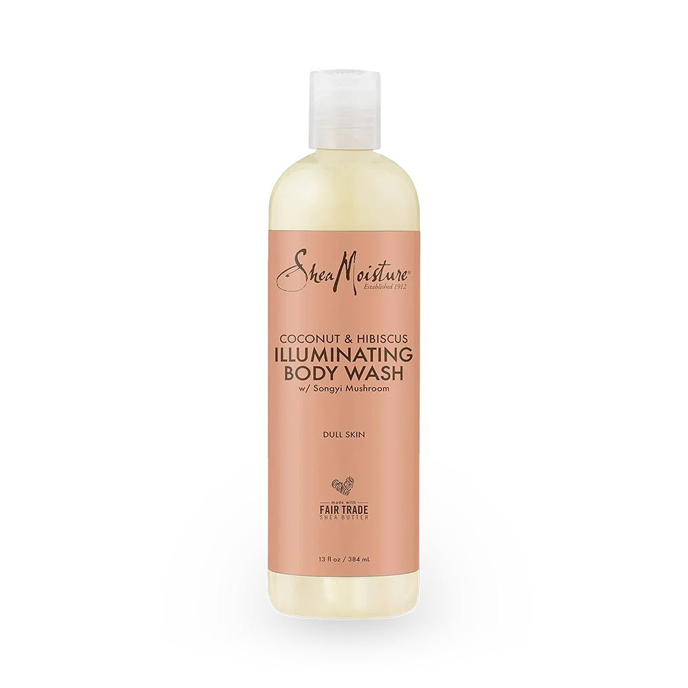 Shea Moisture Coconut & Hibiscus Illuminating Body Wash - 384 ml thumbnail 1