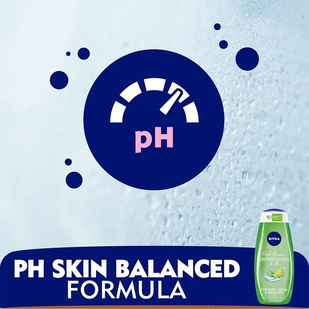 Nivea Lemongrass & Oil Shower Gel - 500 ml thumbnail 2