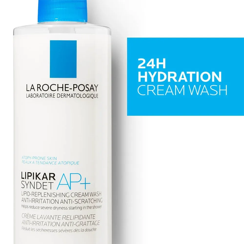 La Roche-Posay Lipikar Syndet AP+ Cream Wash - 400 ml thumbnail 4