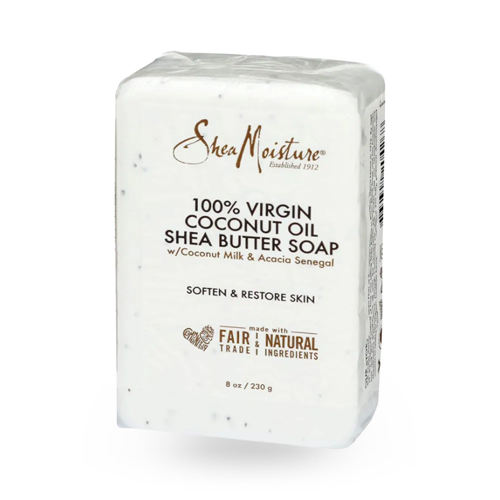 Shea Moisture 100% Virgin Coconut Oil Shea Butter Soap - 227 g thumbnail 1