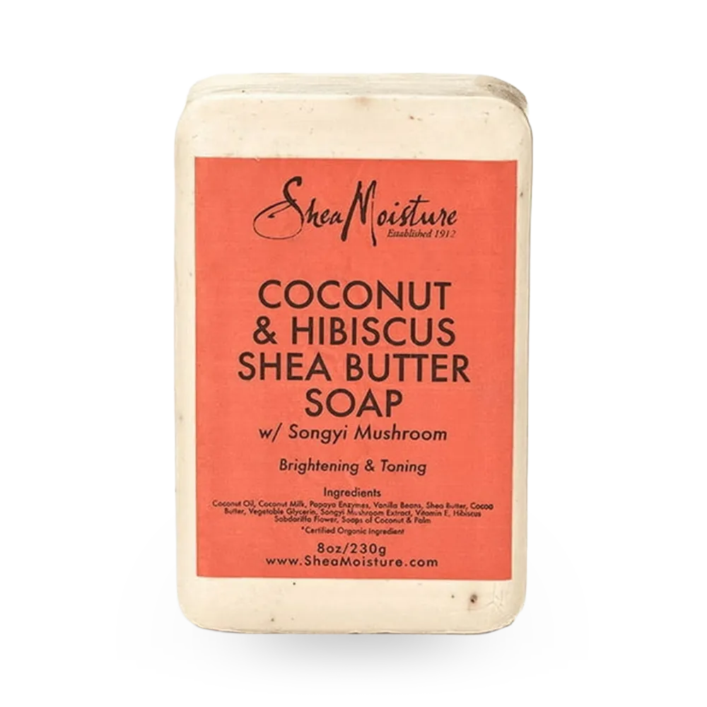Shea Moisture Coconut & Hibiscus Shea Butter Soap - 230 g thumbnail 1