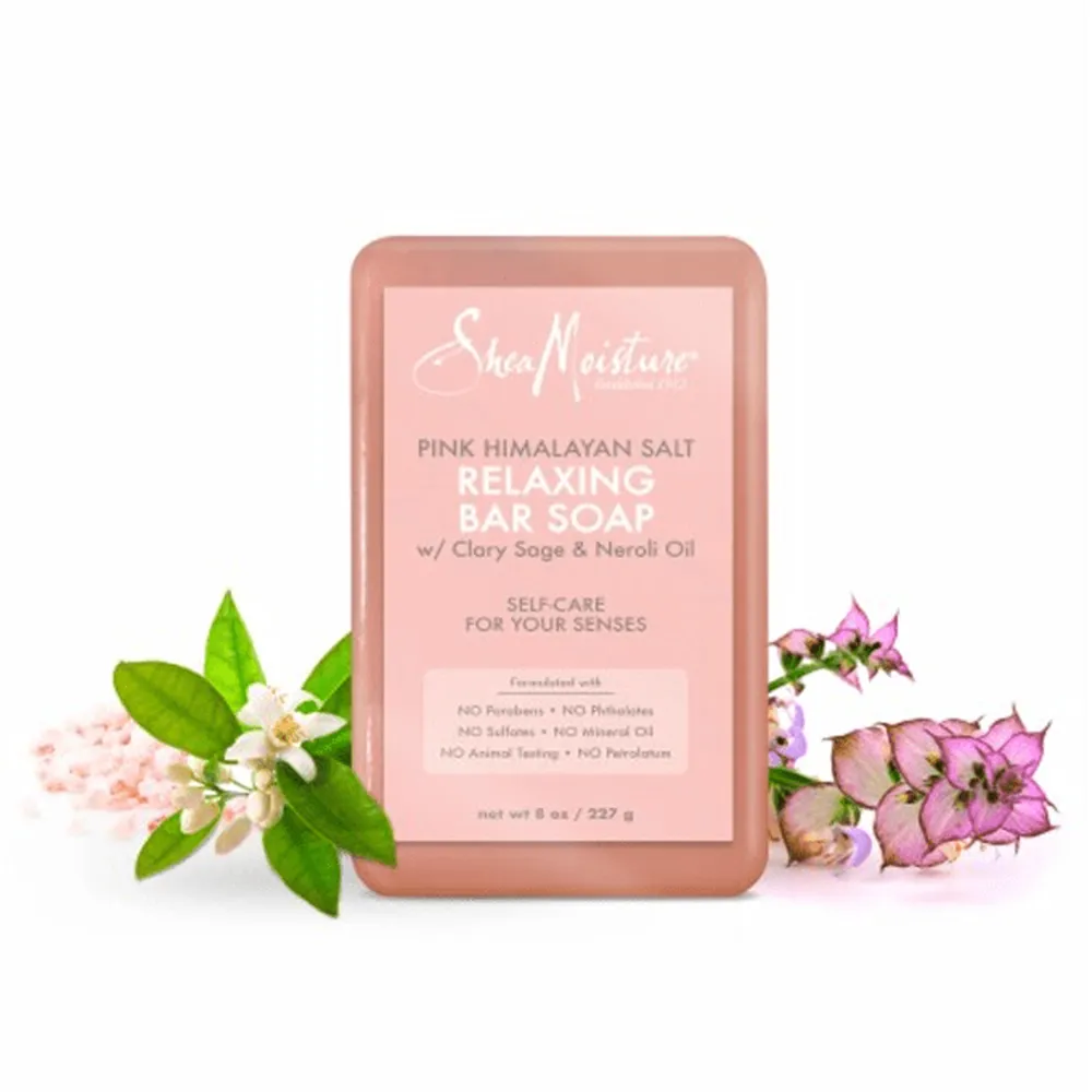 Shea Moisture Pink Himalayan Salt Relaxing Bar Soap - 227 g thumbnail 2