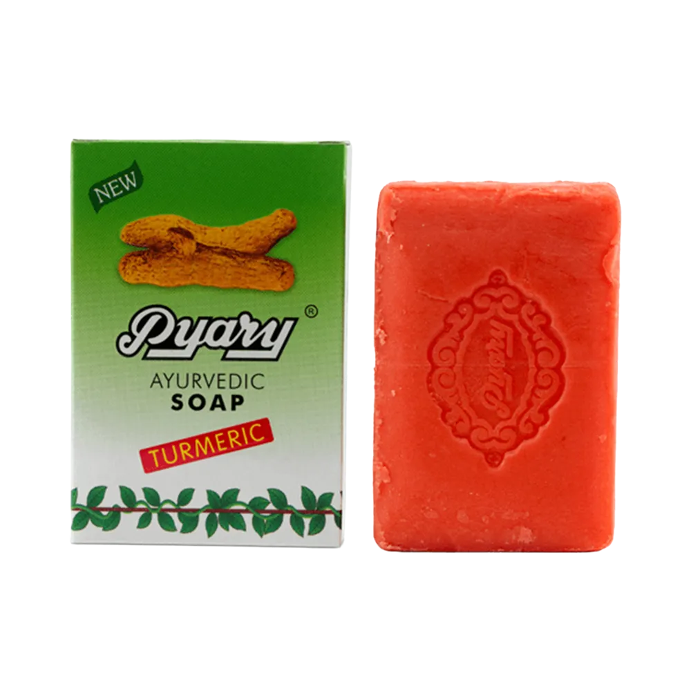 Pyary Turmeric Ayurvedic Soap - 75 g thumbnail 1
