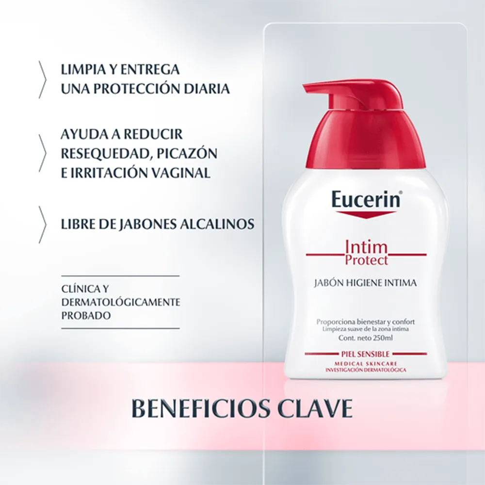 Eucerin Intimate Hygiene Wash - 250 ml thumbnail 2