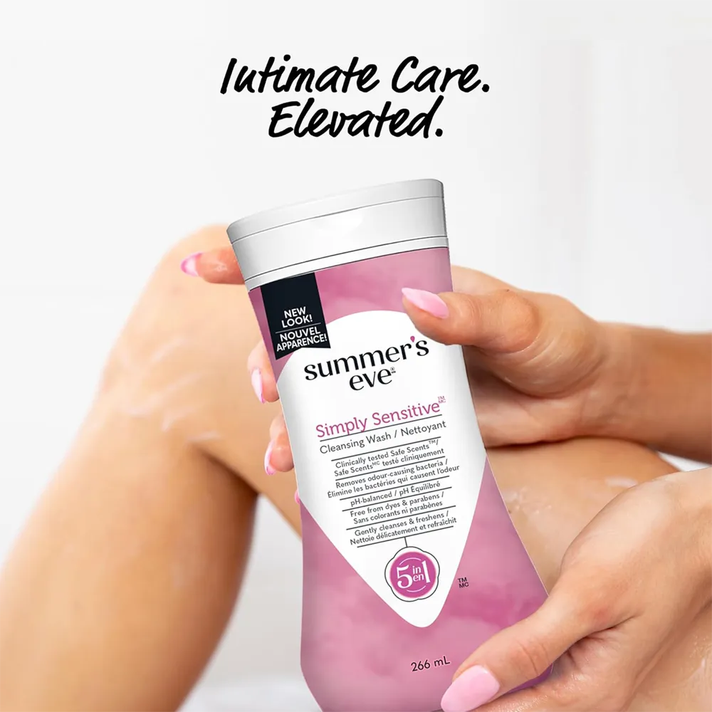 Summer's Eve Simply Sensitive Cleansing Wash - 266 ml thumbnail 2