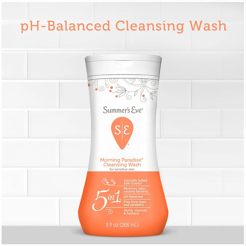 Summer's Eve Morning Paradise Cleansing Wash For Sensitive Skin - 266 ml thumbnail 4