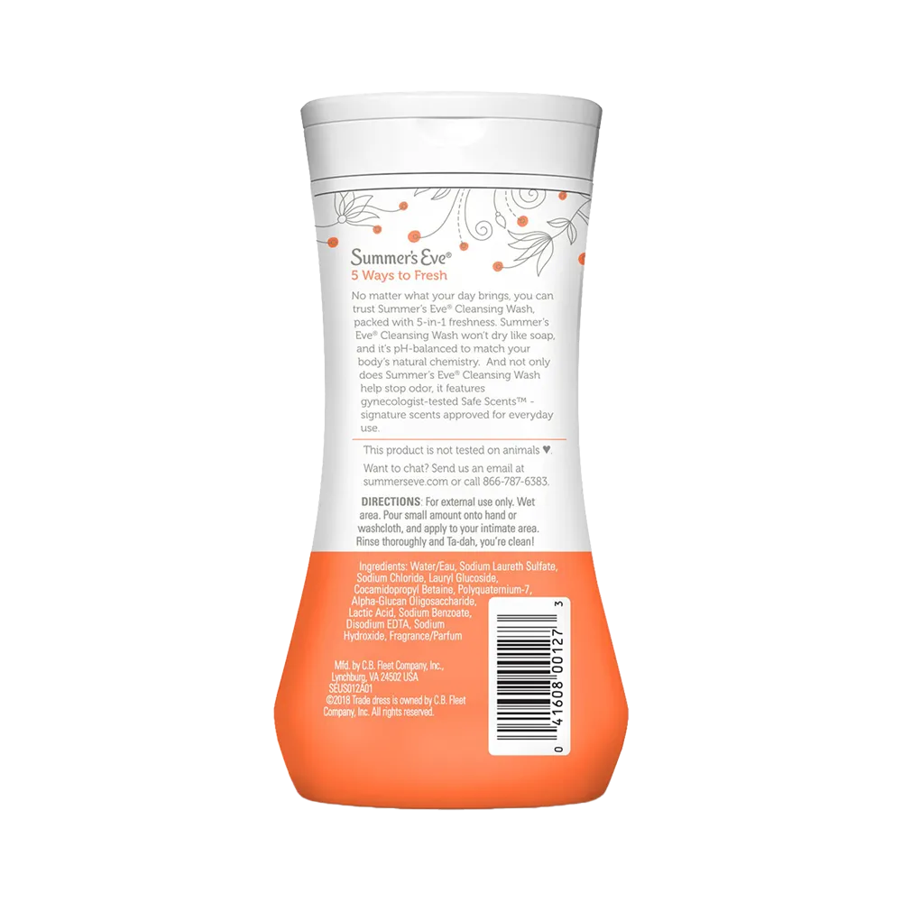 Summer's Eve Morning Paradise Cleansing Wash For Sensitive Skin - 266 ml thumbnail 5