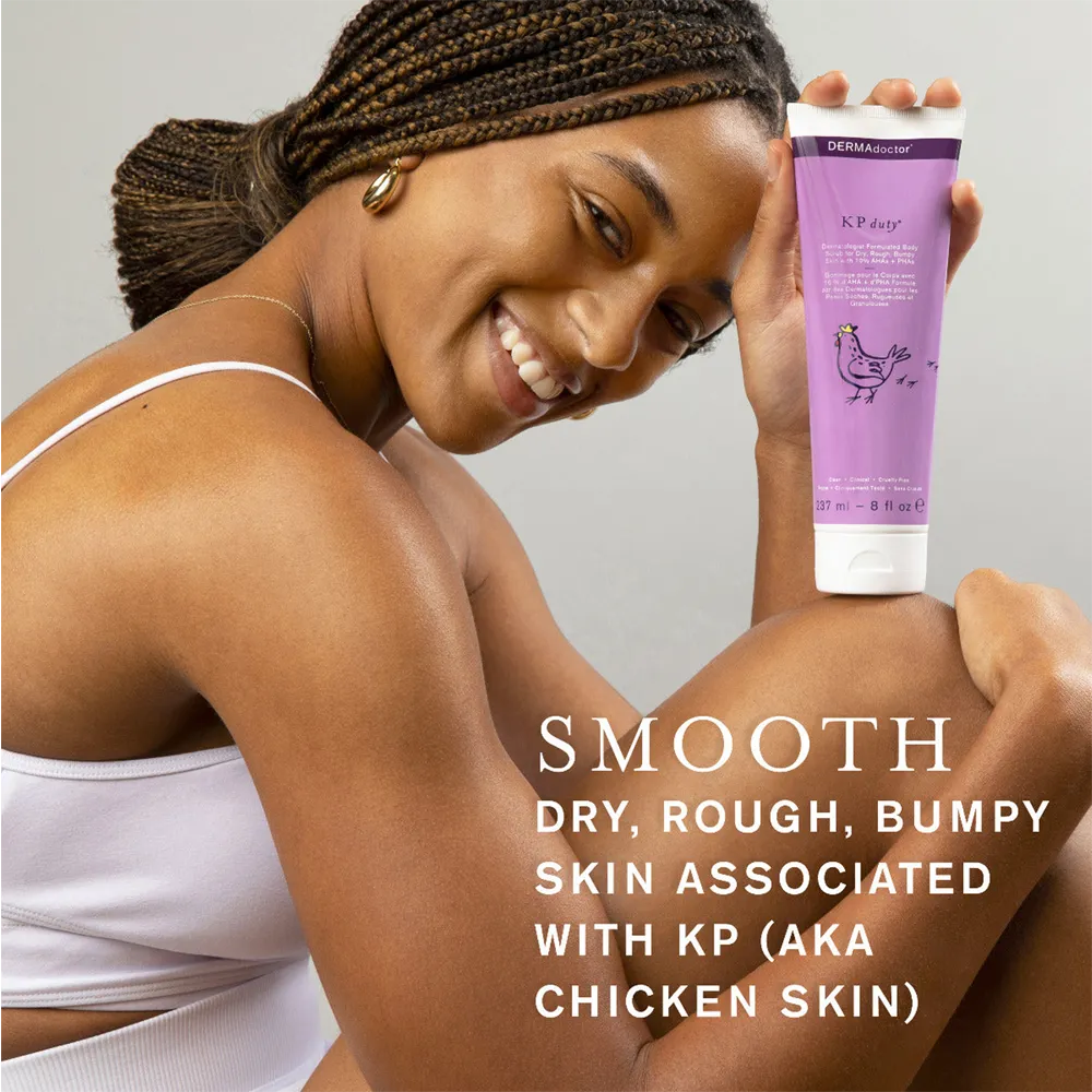 DERMAdoctor KP Duty Body Scrub 10% AHAs + PHAs - 237 ml thumbnail 2