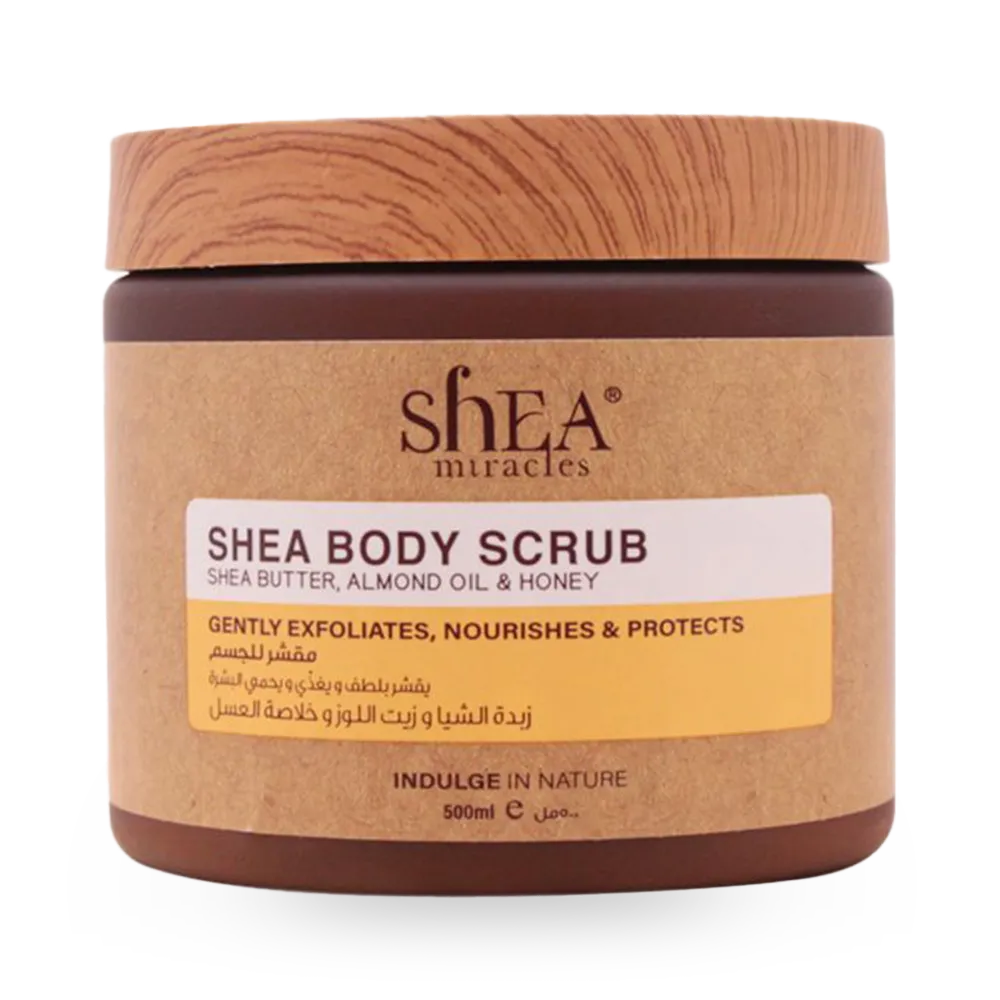 Shea Miracles Shea Body Scrub - 500 ml thumbnail 1