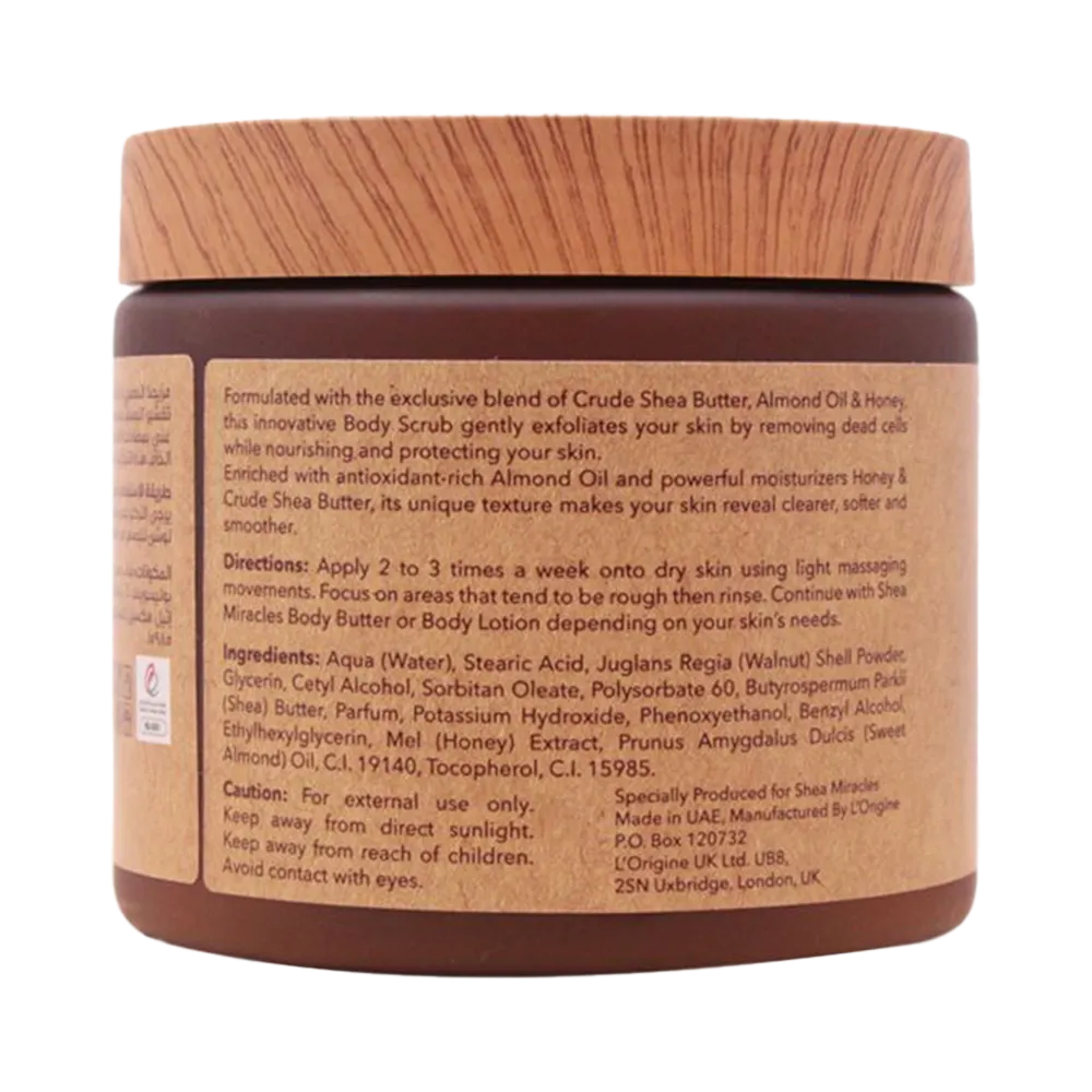 Shea Miracles Shea Body Scrub - 500 ml thumbnail 2