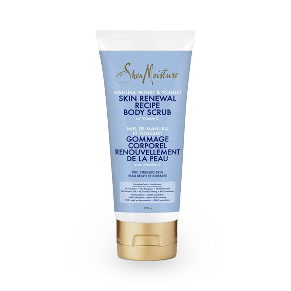 Shea Moisture Manuka Honey & Yogurt Skin Renewal Recipe Body Scrub - 170 g thumbnail 1