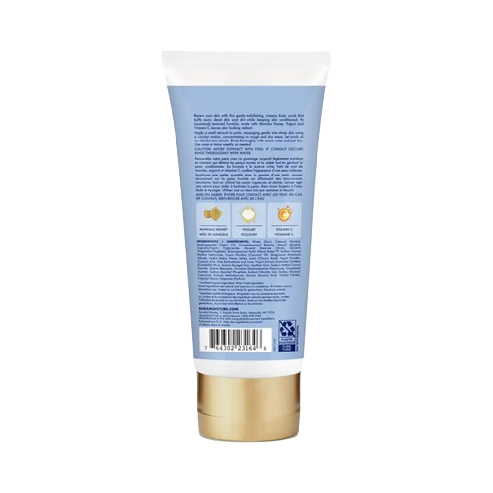 Shea Moisture Manuka Honey & Yogurt Skin Renewal Recipe Body Scrub - 170 g thumbnail 2