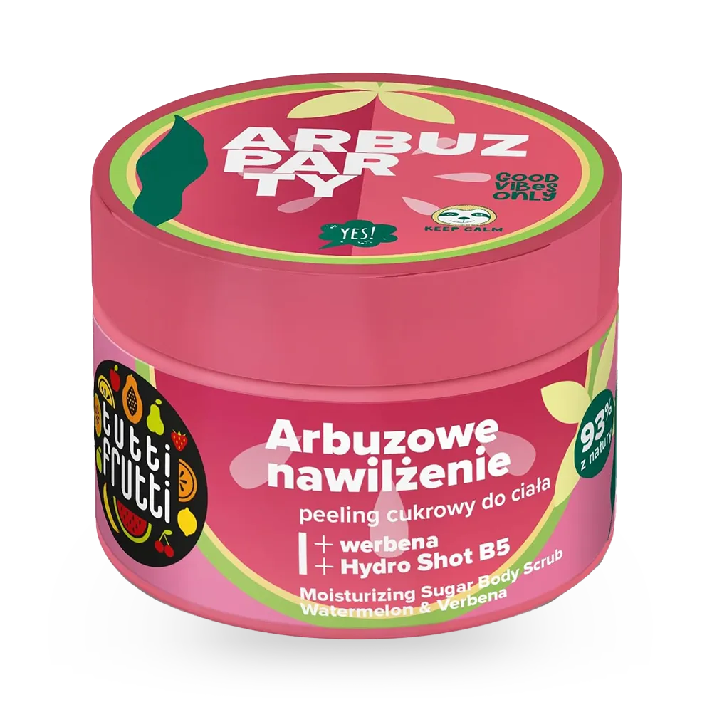 Farmona Tutti Frutti Moisturizing Sugar Body Scrub Watermelon & Verbena - 300 g thumbnail 1