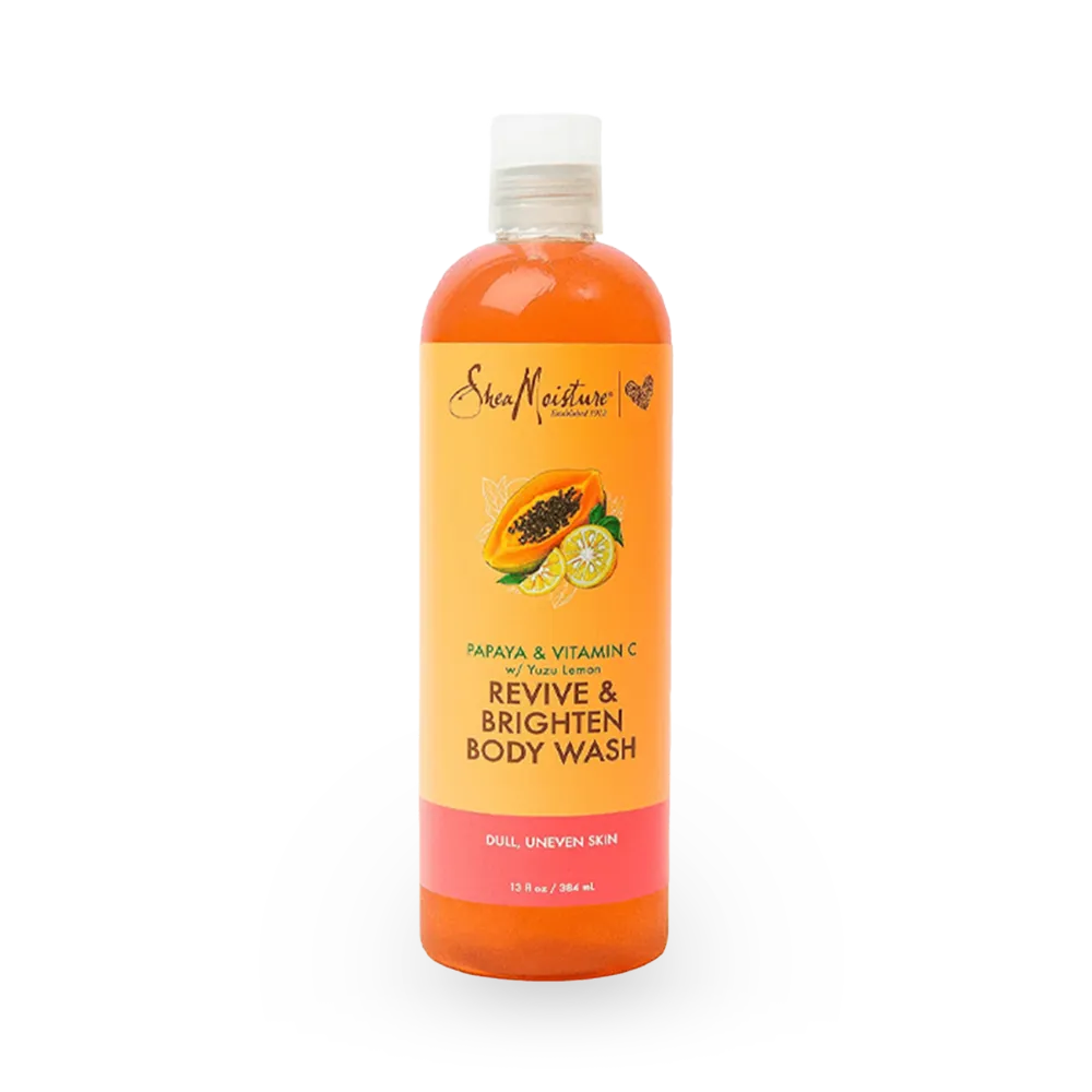 Shea Moisture Papaya And Vitamin C Revive & Brighten Body Wash - 384 ml thumbnail 1
