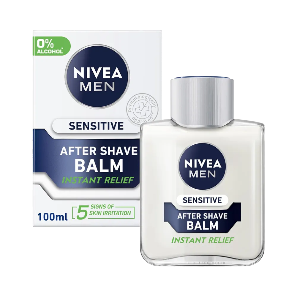 Nivea Men Sensitive After Shave Balm - 100 ml thumbnail 1