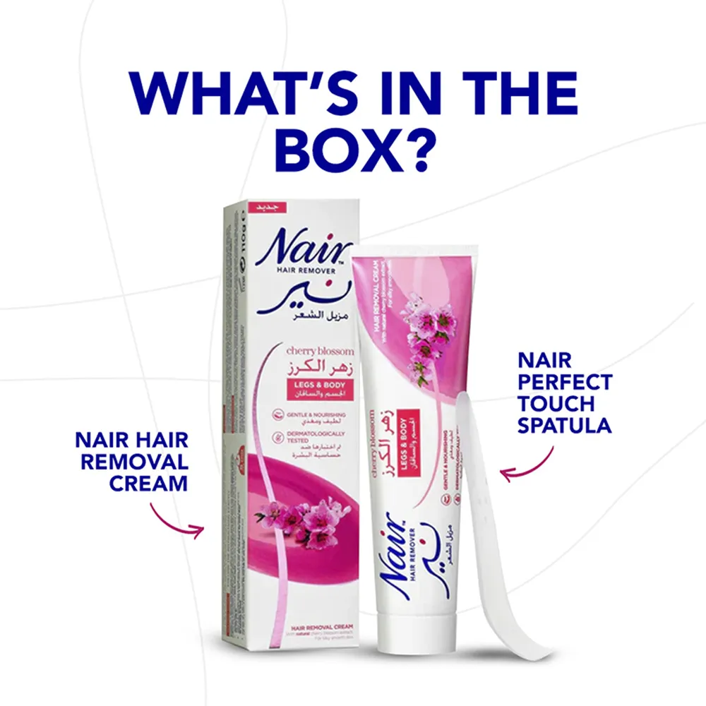 Nair Hair Removal Cream with Cherry Blossom Extract - 110 g thumbnail 2