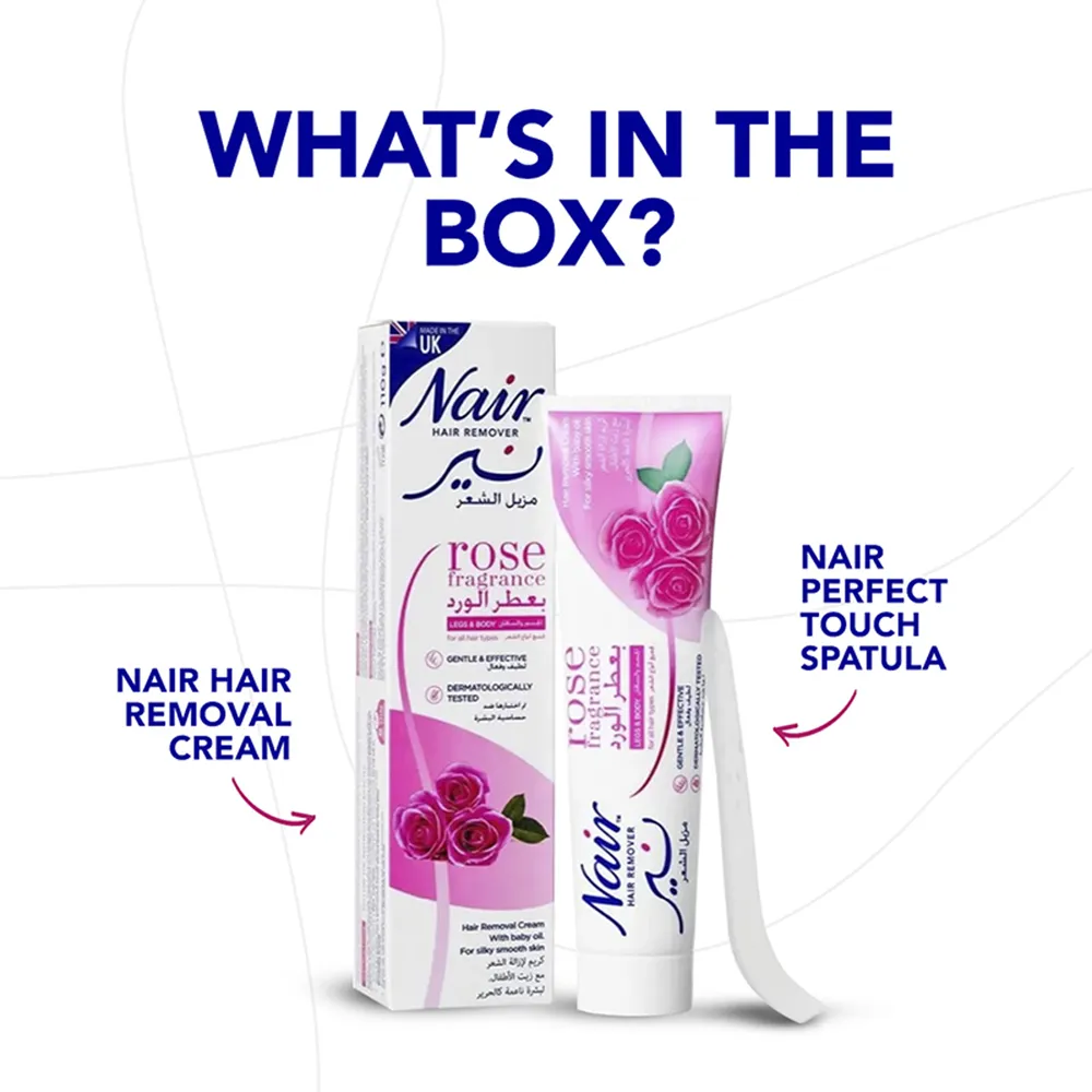 Nair Hair Removal Cream Rose - 110 g thumbnail 2