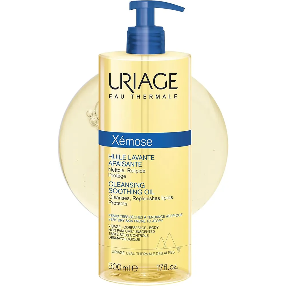 Uriage Eau Thermale Xemose Cleansing Soothing Oil - 500 ml thumbnail 2