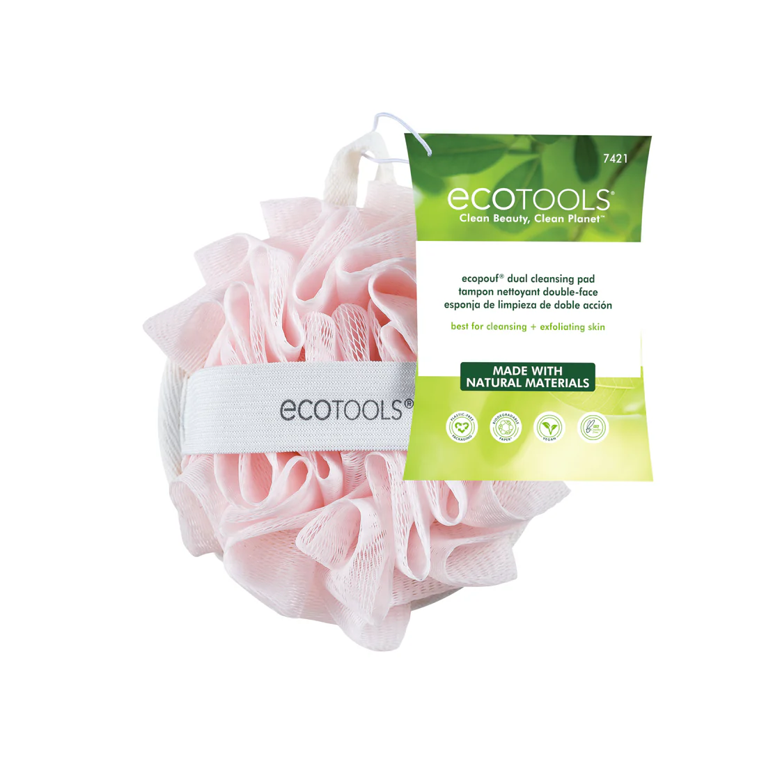 EcoTools Dual Cleansing Pad - Pink thumbnail 4