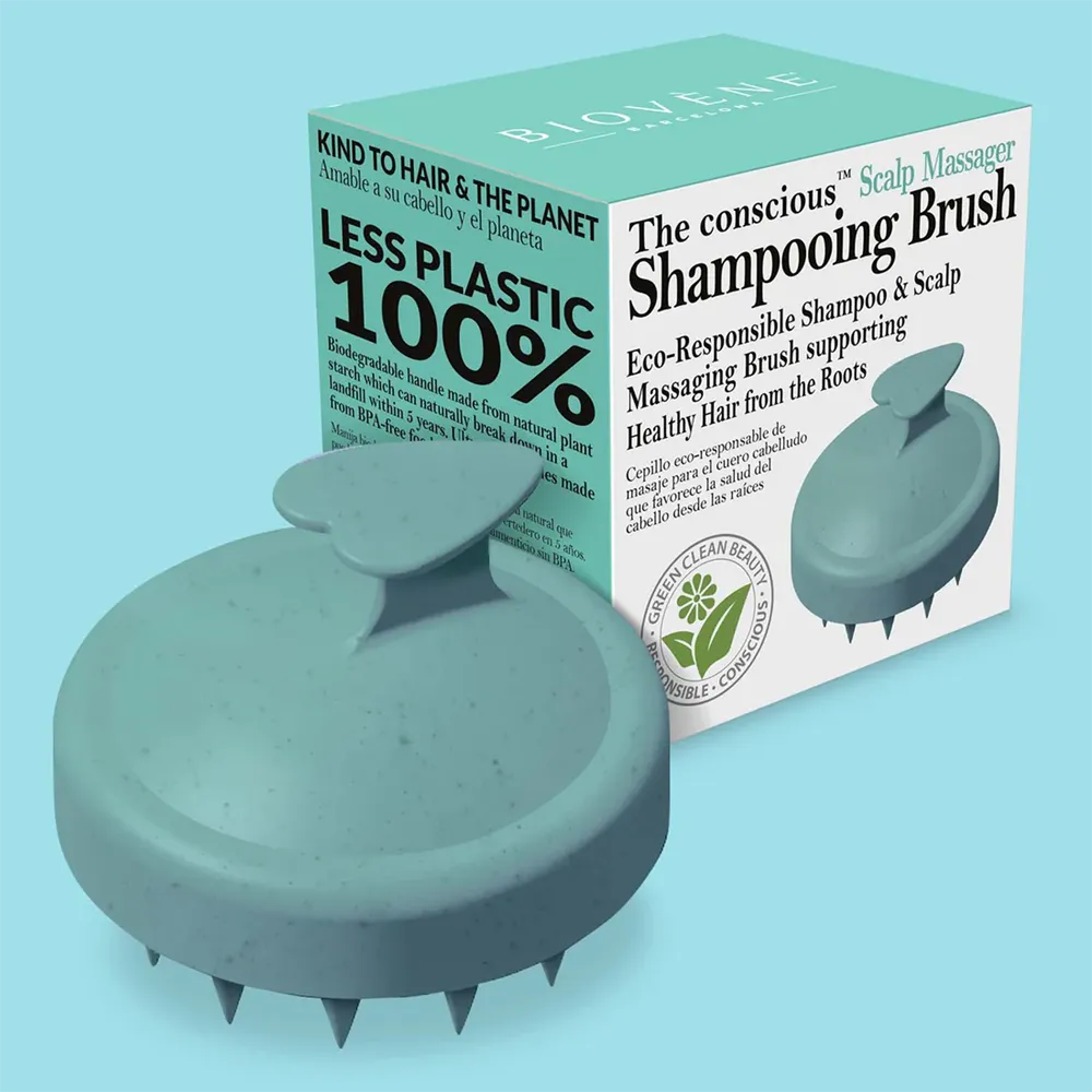 Biovene The Conscious Biodegradable Scalp Massager Shampooing Brush thumbnail 4