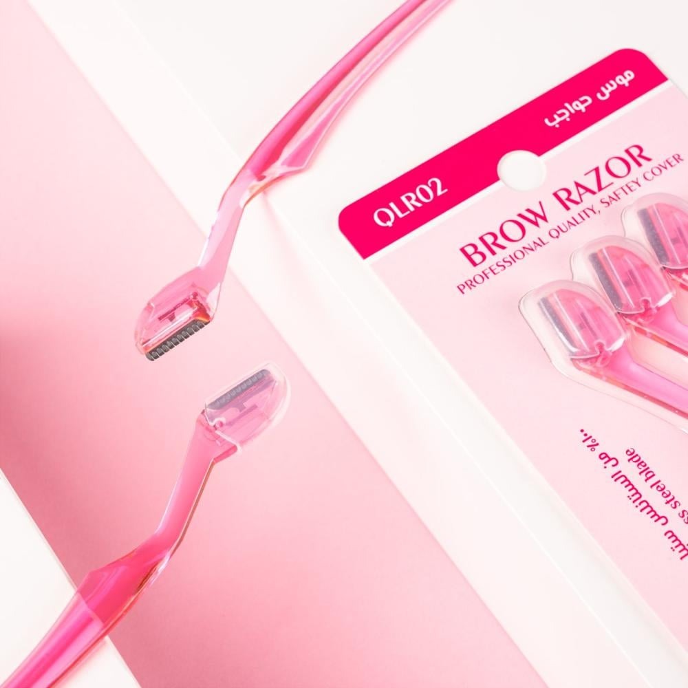 QUEEN LiLi Eyebrow Razor - 3 pcs thumbnail 2