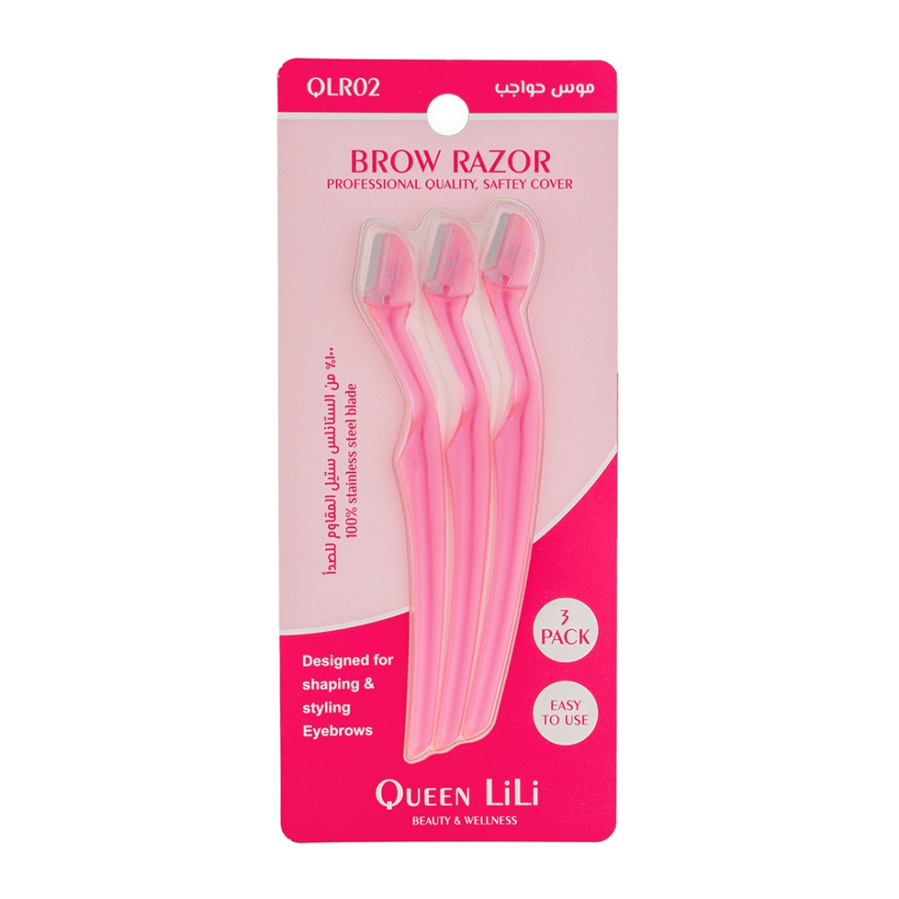 QUEEN LiLi Eyebrow Razor - 3 pcs thumbnail 3