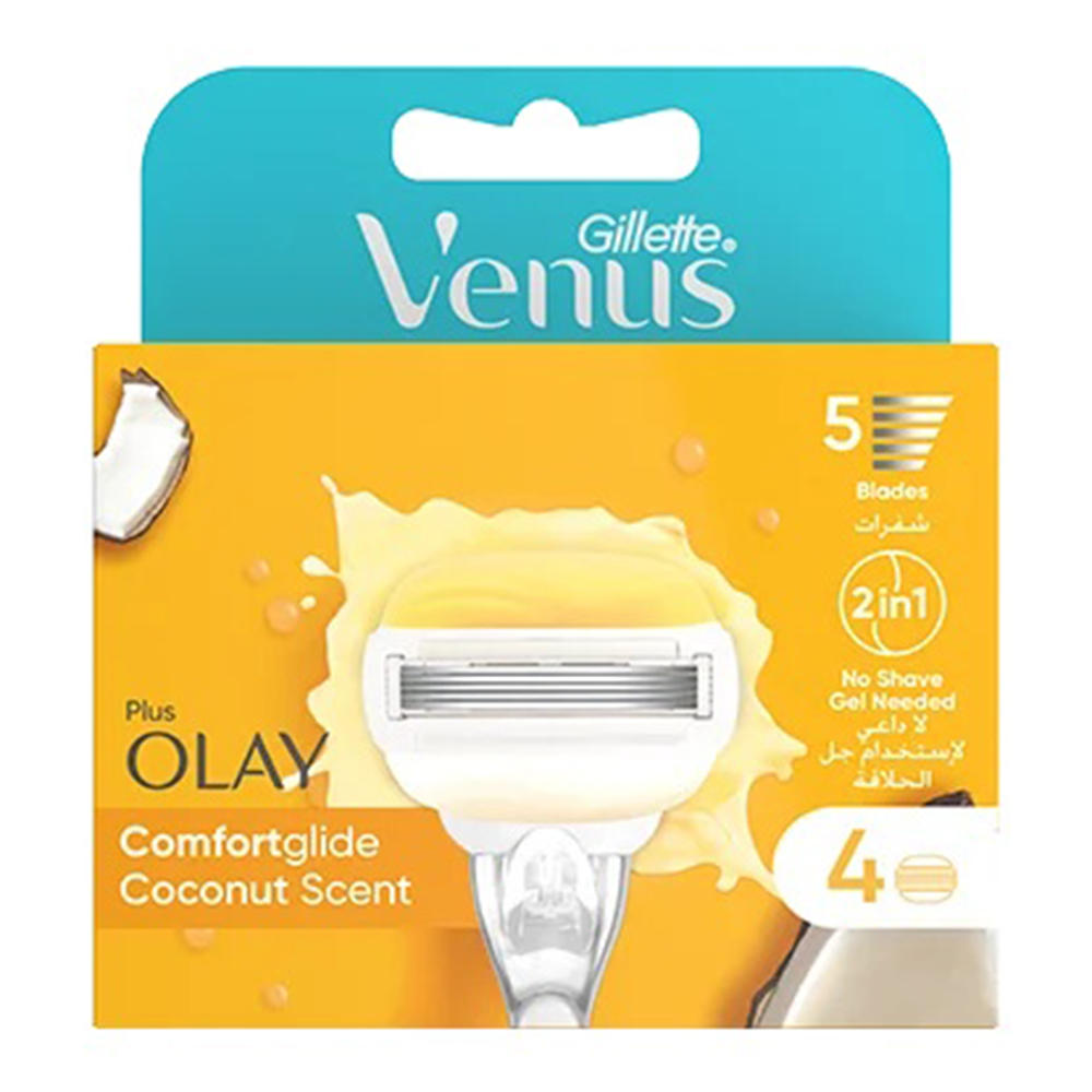 Gillette Venus Comfortglide & Olay Coconut Refills - 4 pcs thumbnail 2
