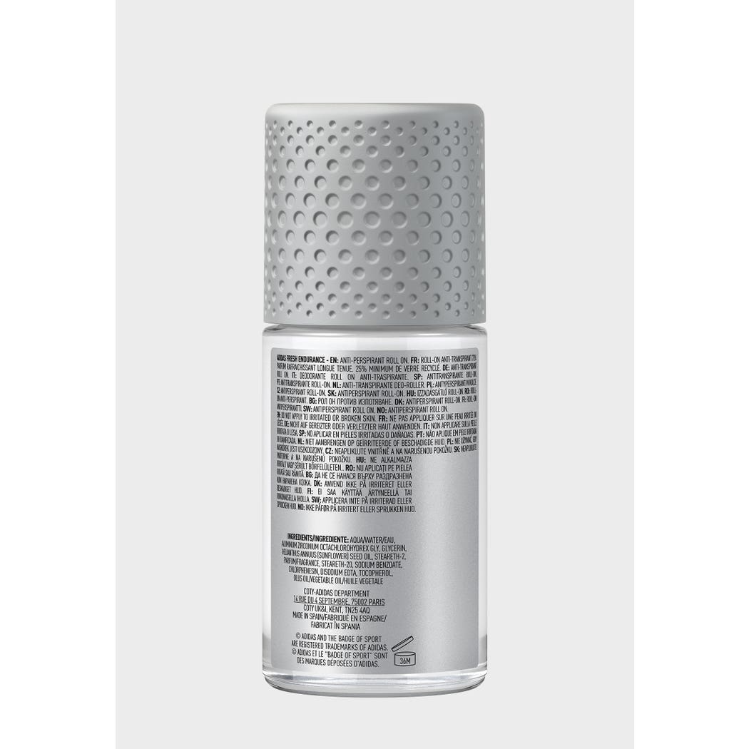 Adidas Fresh Endurance Roll-On Anti-perspirant - 50 ml thumbnail 3