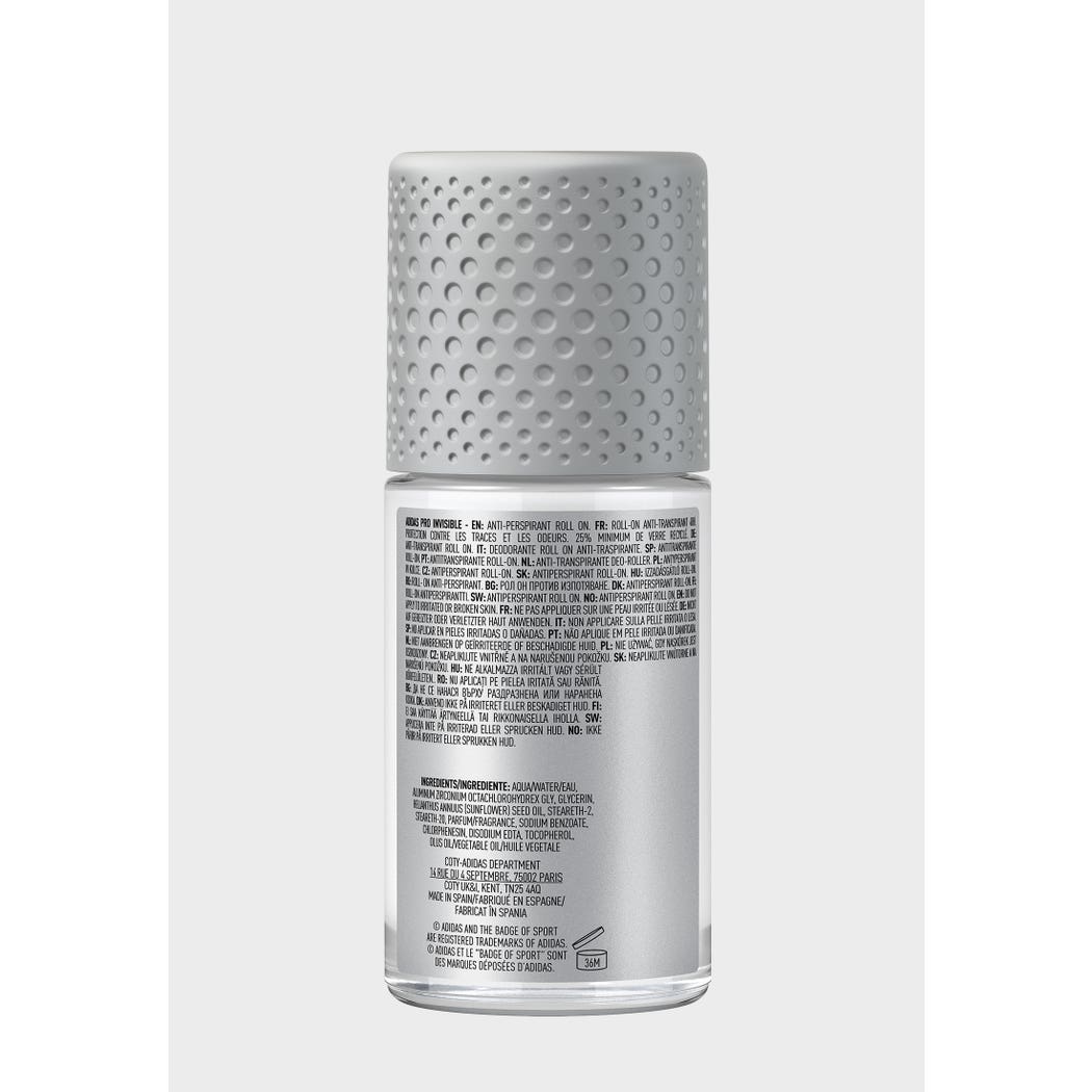 Adidas Pro Invisible Roll-On Anti-perspirant - 50 ml thumbnail 3