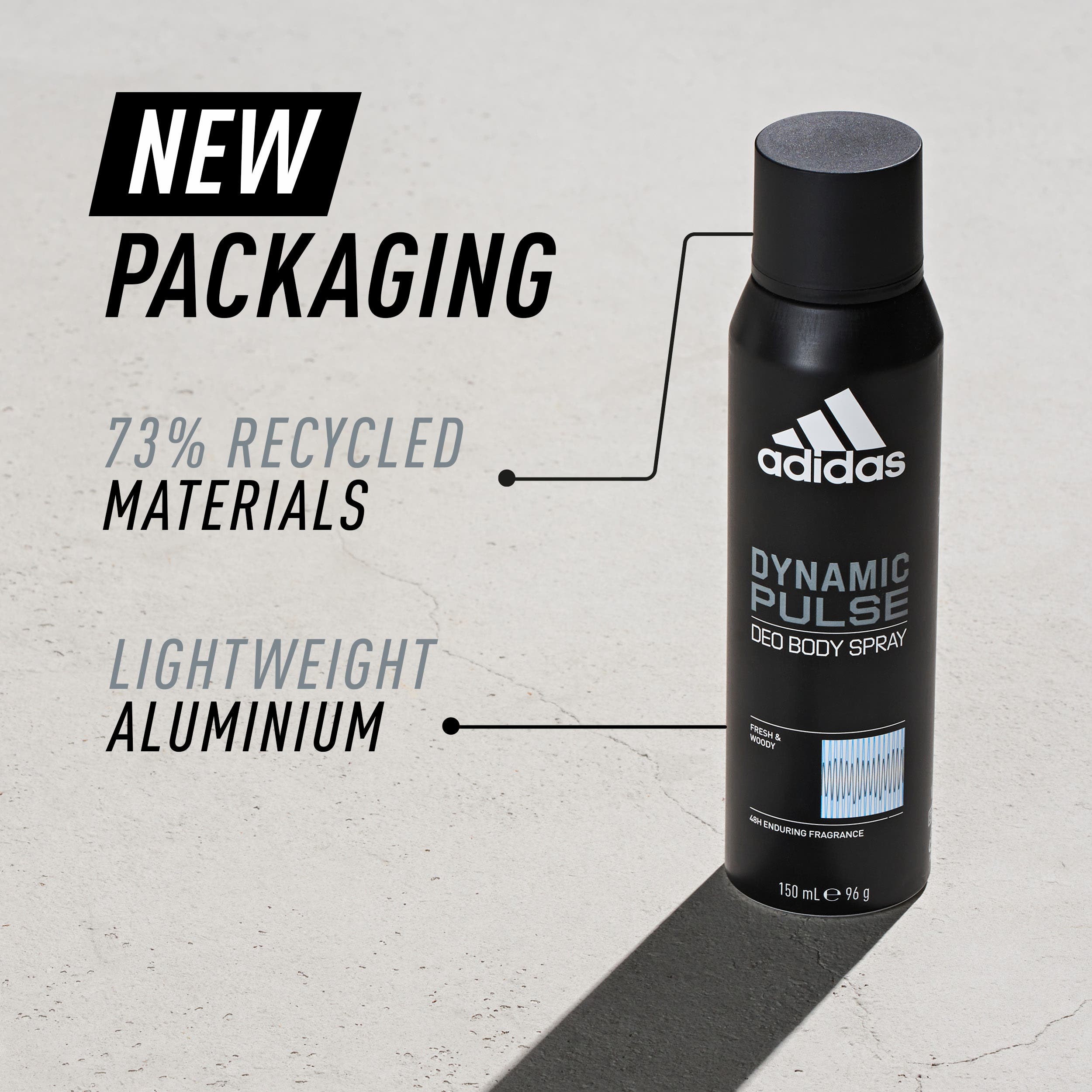 Adidas Dynamic Pulse Deo Body Spray - 150 ml thumbnail 3