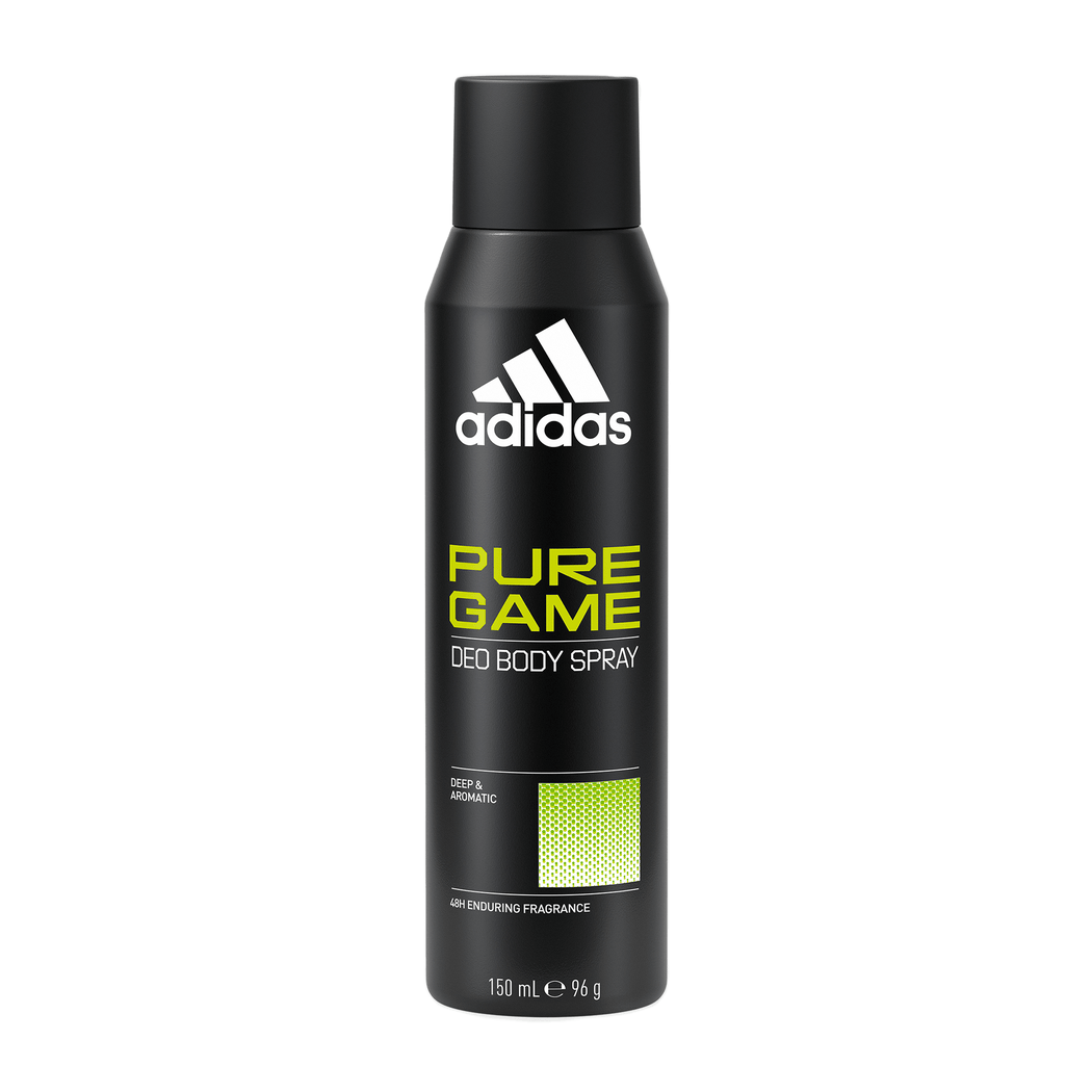 Adidas Pure Game Deo Body Spray - 150 ml thumbnail 1