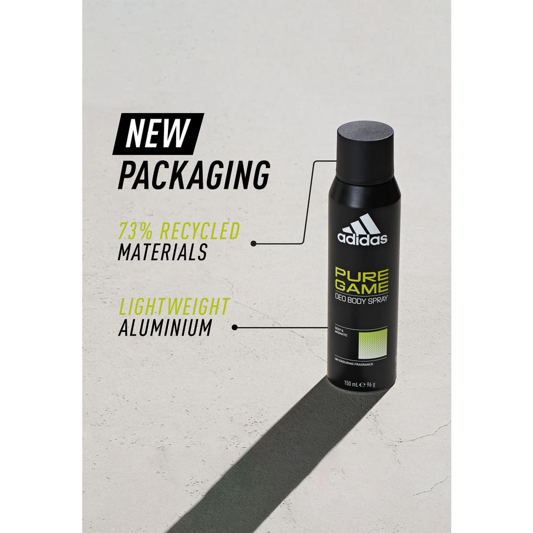 Adidas Pure Game Deo Body Spray - 150 ml thumbnail 3