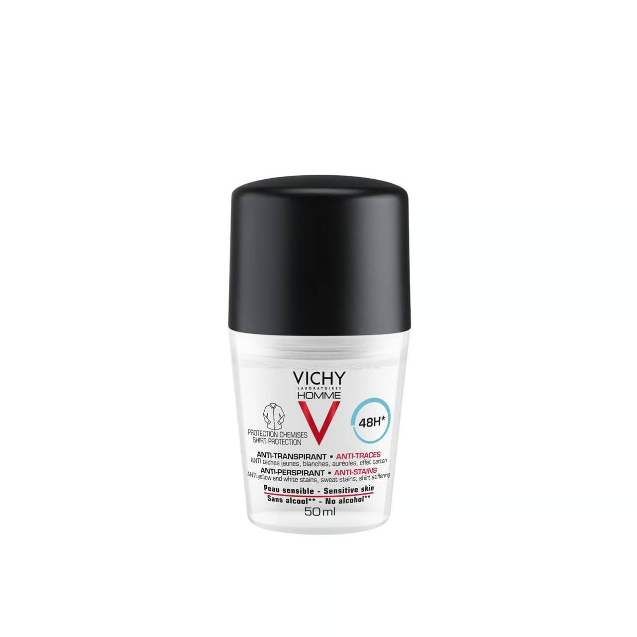 VICHY 48H Anti-Stains Anti-Perspirant Deodorant Roll-on - 50 ml thumbnail 1