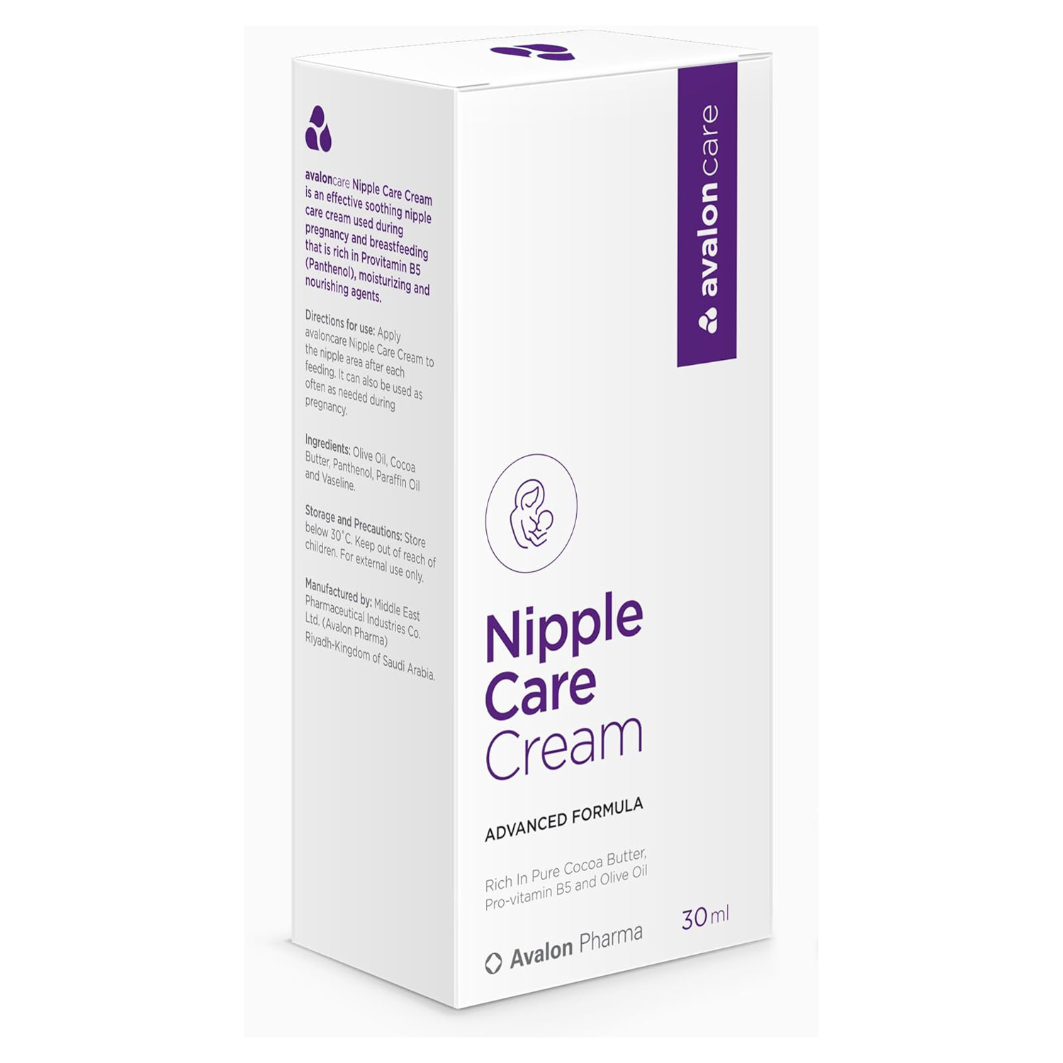Avalon Pharma Nipple Care Cream - 30 ml thumbnail 2
