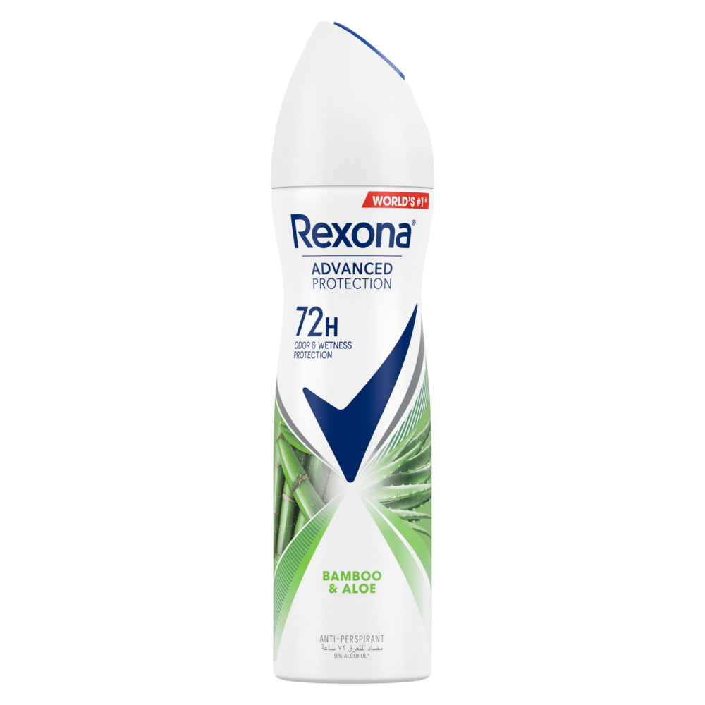 Rexona Sweat Odor Protection Bamboo & Aloe - 150 ml thumbnail 1