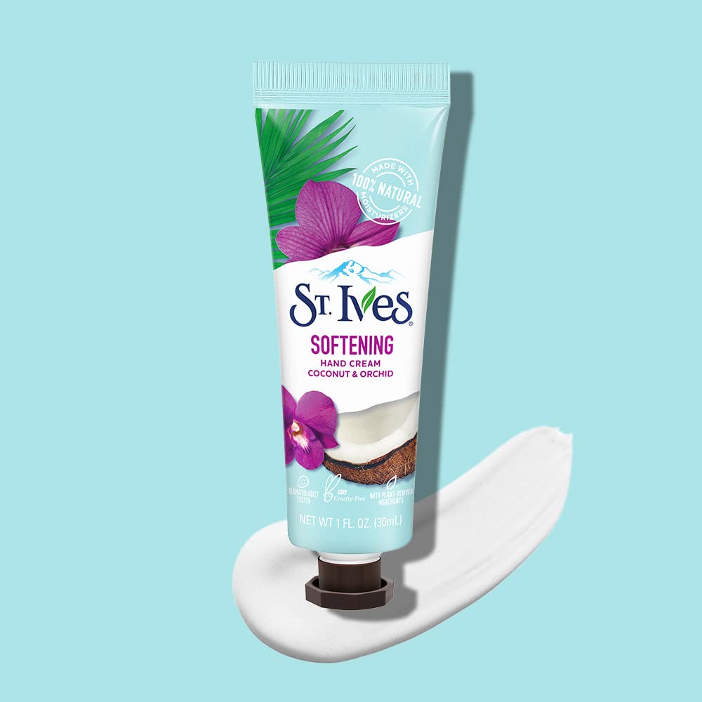 ST. Ives Softening Coconut & Orchid Hand Cream - 30 ml thumbnail 4