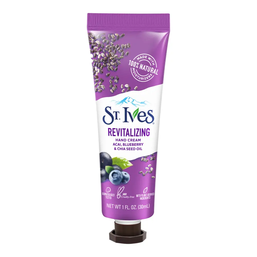 ST. Ives Revitalizing Acai Blueberry & Chia Seed Oil Hand Cream - 30 ml thumbnail 1