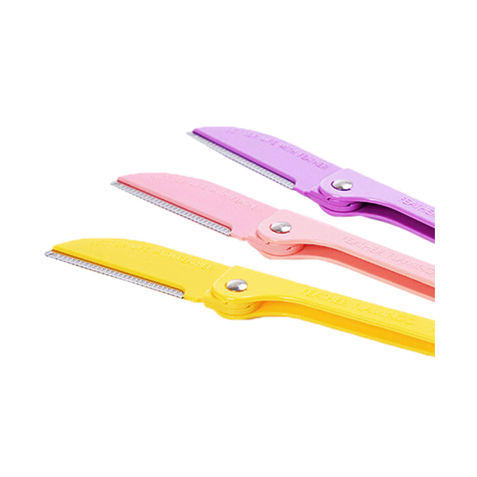 Feather Flamingos Folding Razor Blades - 3 pcs thumbnail 2