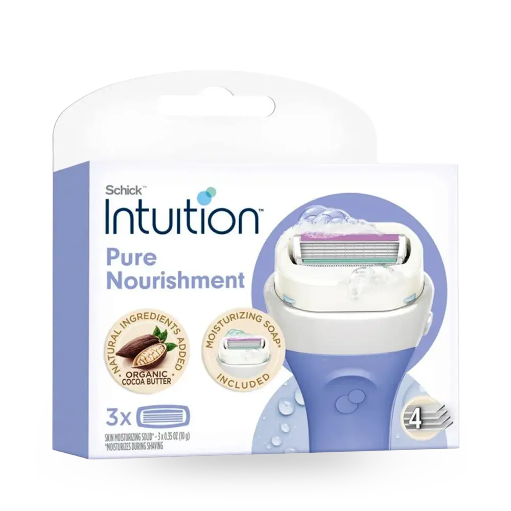 Schick Intuition Pure Nourishment Refill - 3 Refills thumbnail 1