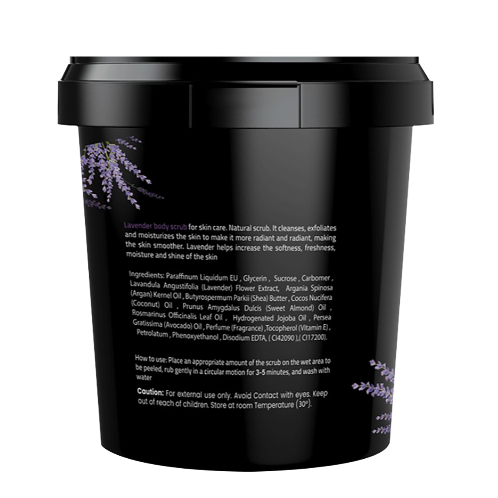 Celia Cosmetics Lavender Body Sugar Scrub - 600 g  thumbnail 2