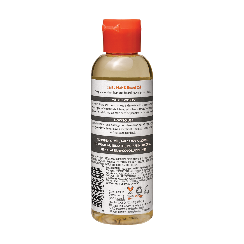 Cantu Hair & Beard Oil - 100 ml thumbnail 2