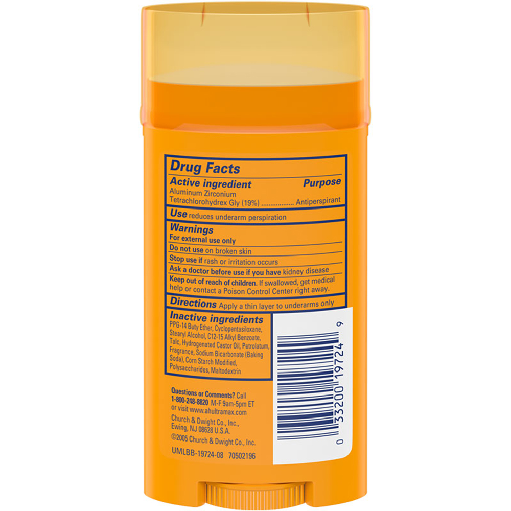 Arm & Hammer Ultra Max Fresh Stick - 73 g thumbnail 2