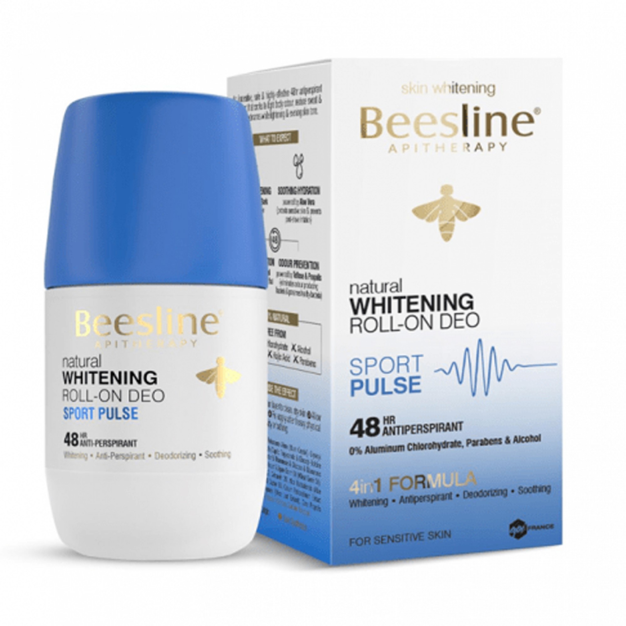 Beesline 48hr Whitening Roll-On - Sport Pulse - 50 ml thumbnail 2