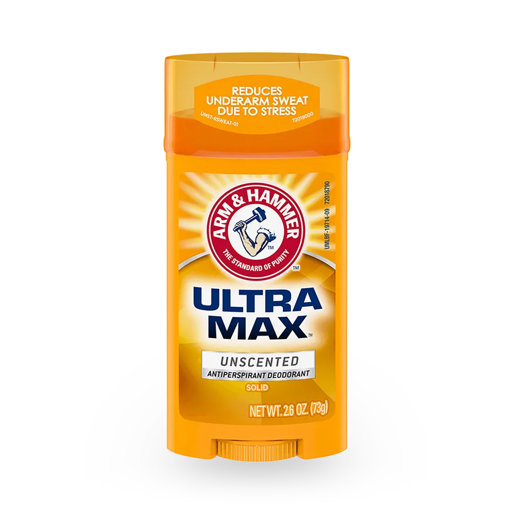 Arm & Hammer Ultramax Solid Unscented Anti-Perspirant Deodorant - 73 g thumbnail 1