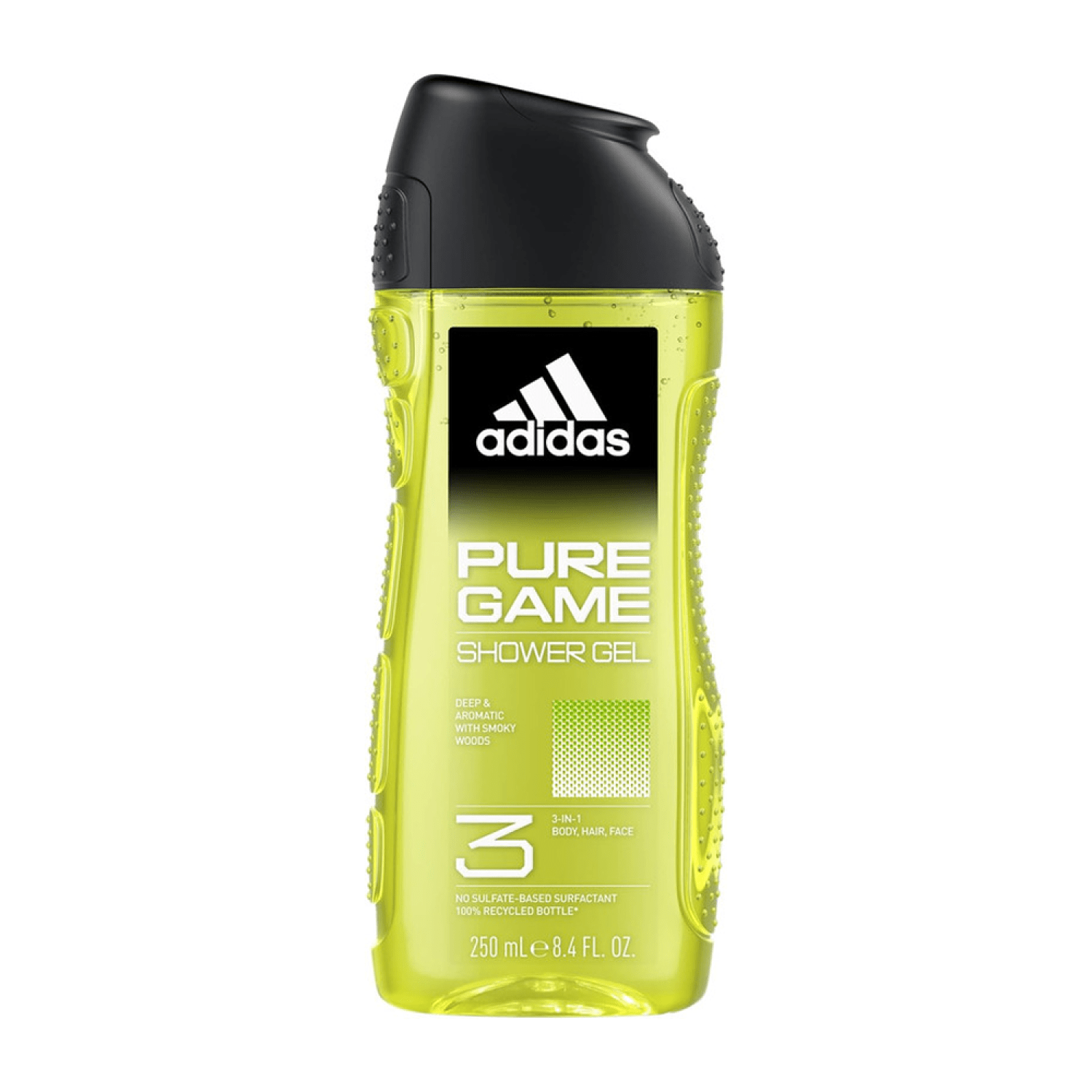 Adidas Pure Game 3-In-1 Shower Gel - 250 ml thumbnail 1